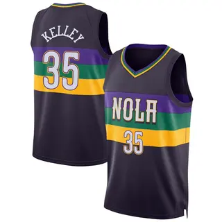 New Orleans Pelicans Men's Kylor Kelley Purple Swingman 2022/23 City Edition Jersey